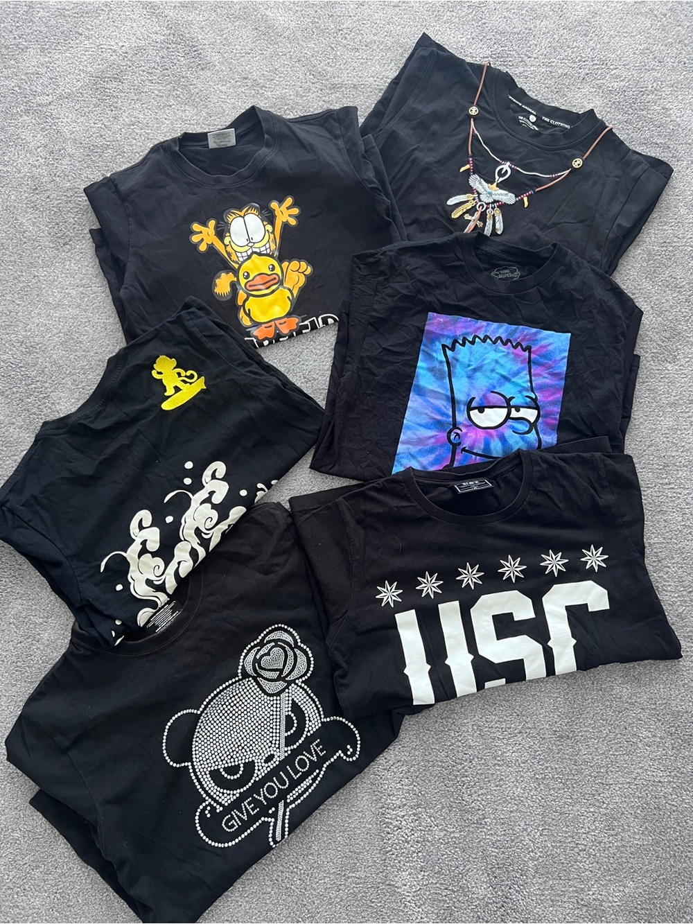 Mixed Brands Graphic Tshirts Bundle